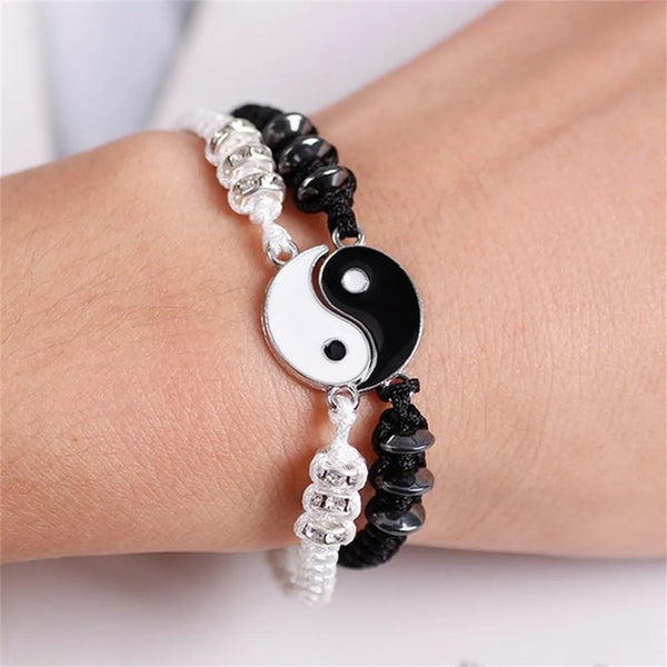 Yin Yang Adjustable Bracelet