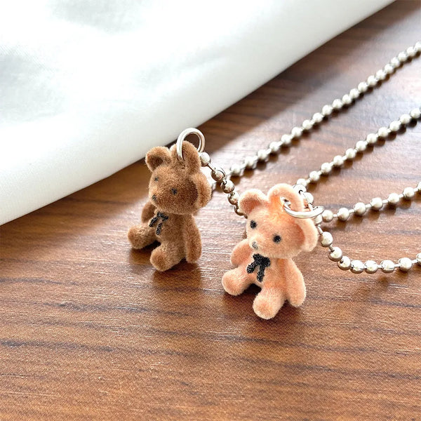 Cute Bear Pendant Necklace