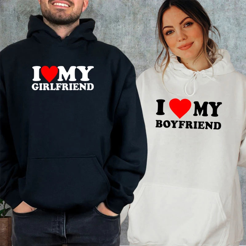 I Love My Girlfriend/Boyfriend Hoodie