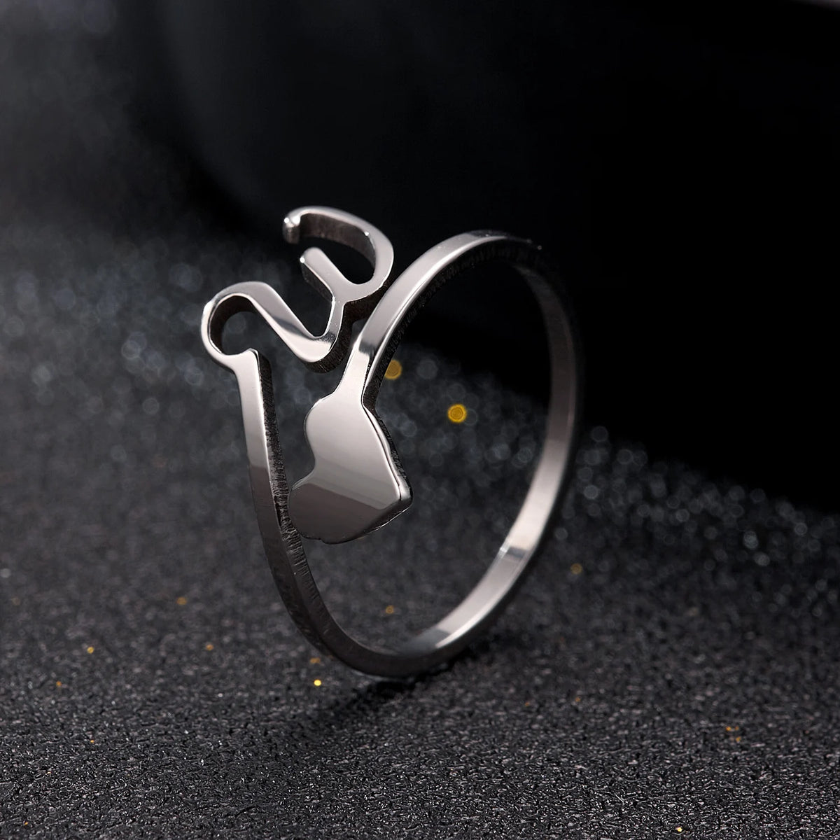 Enchanting Silver Symphony Rings