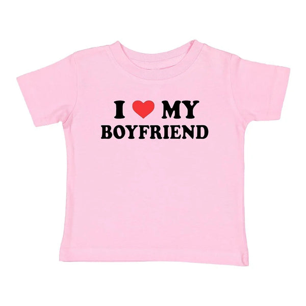 I LOVE MY BOYFRIEND Women T Shirt