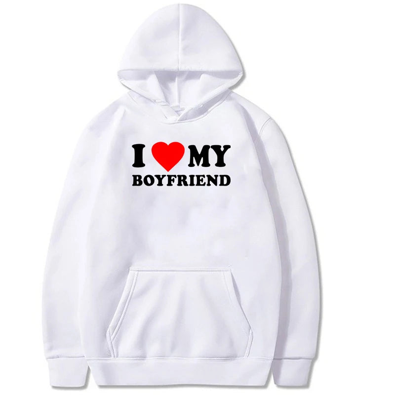 I Love My Girlfriend/Boyfriend Hoodie