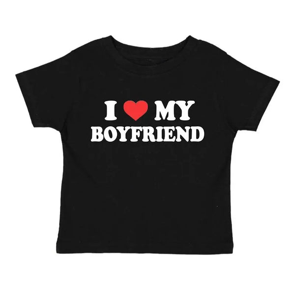 I LOVE MY BOYFRIEND Women T Shirt