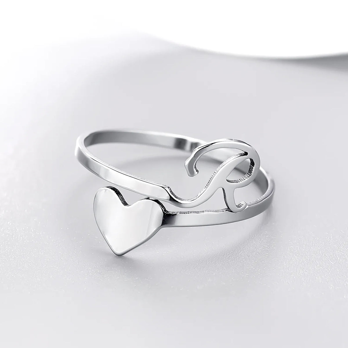 Enchanting Silver Symphony Rings