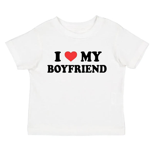 I LOVE MY BOYFRIEND Women T Shirt